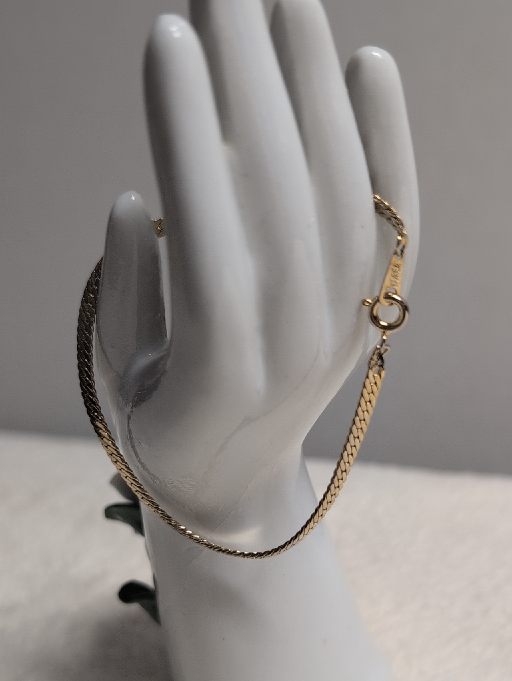 Gold-Tone Korea Women's Chain Bracelet